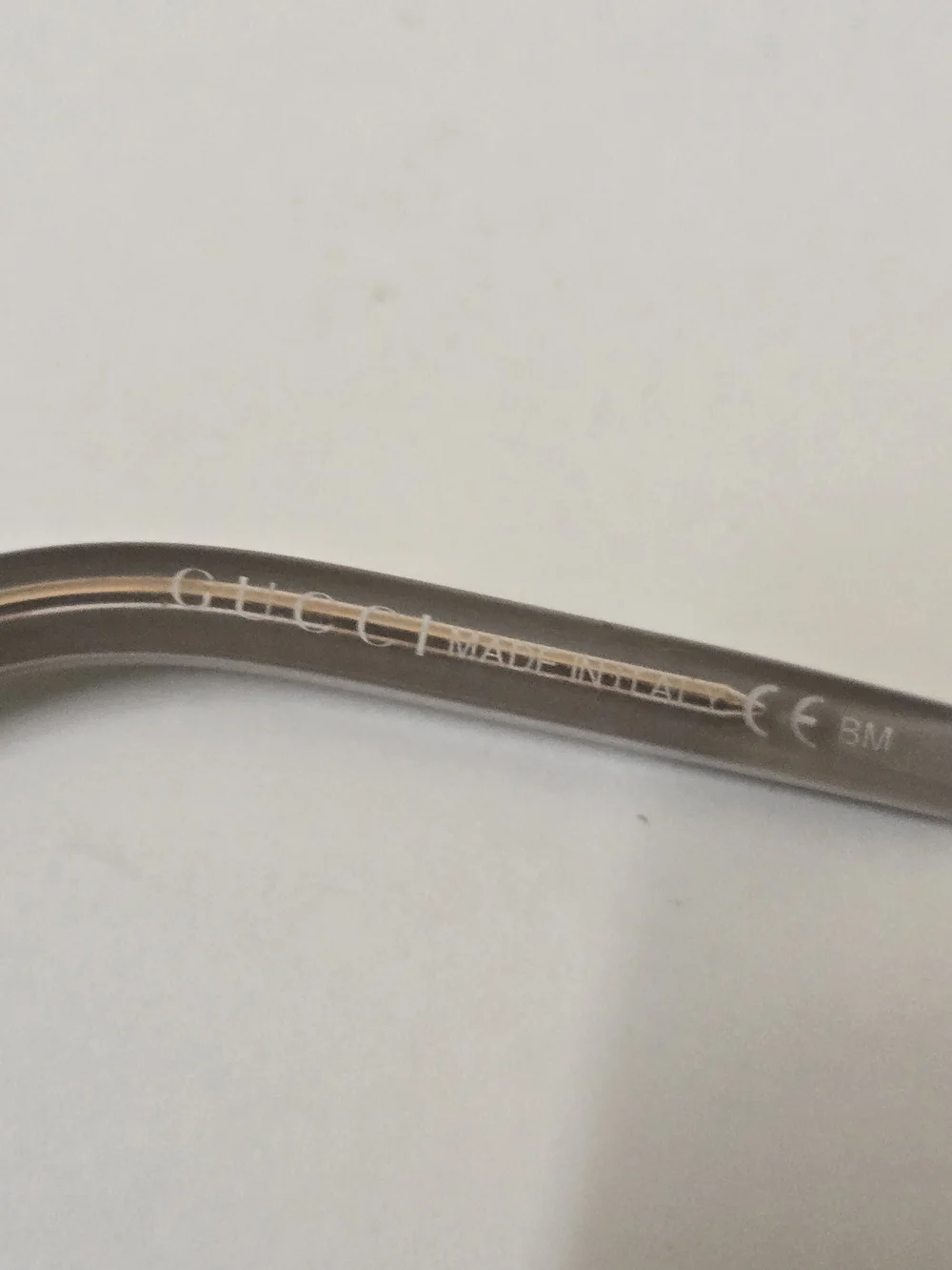 GUCCI GG3643 OWM 140 eyeglasses 52-14-140 Gloss black Taupe Frame only classic